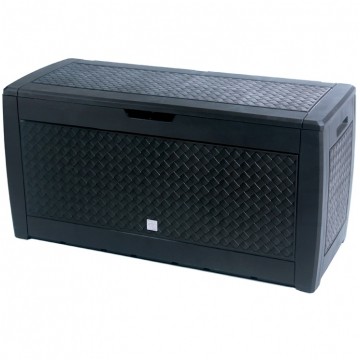 OUTLET Skrzynia ogrodowa Boxe Matuba 310L antracytowa 480x1190x600mm Prosperplast