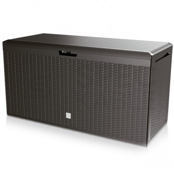 OUTLET Skrzynia ogrodowa Boxe Rato Plus 290L umbra 470x1140x594mm Prosperplast