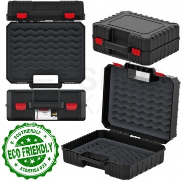 OUTLET Skrzynka na elektronarzędzia walizka z pianką zabezpieczającą 384x335x144mm Kistenberg KHV40P