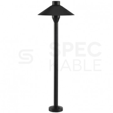 OUTLET Słupek ogrodowy wysokość 71cm LED COB IP65 czarny V-TAC SAMSUNG VT-907 3 LATA GWARANCJI