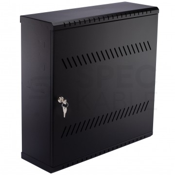OUTLET Szafa wisząca RACK 19" 4U+3U typu skrzynka uniwersalna TPR 180mm czarna CATV NEKU