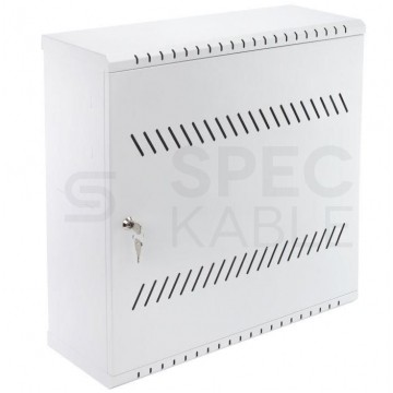 OUTLET Szafa wisząca RACK 19" 4U+3U typu skrzynka uniwersalna TPR 180mm szara CATV