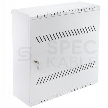 OUTLET Szafa wisząca RACK 19" 4U+3U typu skrzynka uniwersalna TPR 180mm szara CATV NEKU