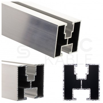 OUTLET Szyna montażowa aluminiowa profil 40x40mm 2070mm do paneli PV