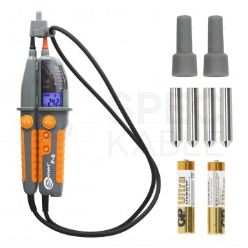 OUTLET Tester napięcia 1000V 2-biegunowy wskaźnik wielofunkcyjny z funkcją identyfikacji fazy SONEL P-6