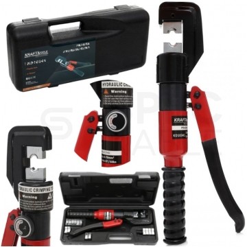 OUTLET Zaciskarka praska hydrauliczna tulejek Cu i Al 4-70mm2 Kraft&Dele