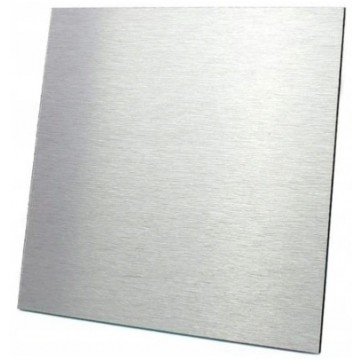 Panel frontowy z aluminium do wentylatorów serii dRim szczotkowane srebro airRoxy 01-168