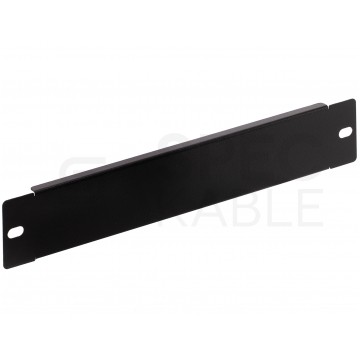 Panel maskujący do szafy RACK 10" 1U czarny