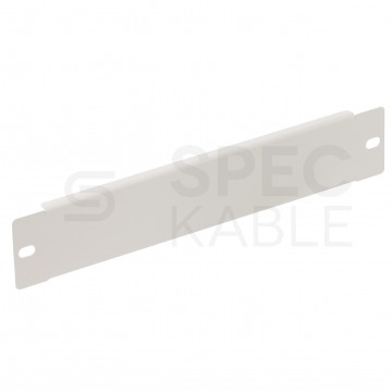 Panel maskujacy do szafy RACK 10" 1U szary