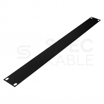 Panel maskujący do szafy RACK 19" 1U czarny Polska Szafa Rack