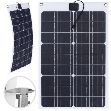 Panel solarny elastyczny Flex PV monokrystaliczny Bateria słoneczna 18V 40W turystyczna do kamperów