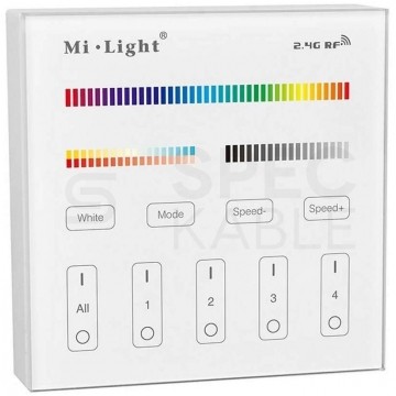 Panel sterowniczny ścienny n/t 2.4GHz 4-strefowy RGB CCT