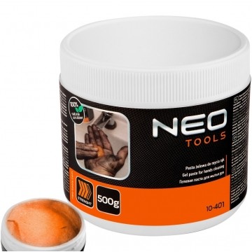 Pasta żelowa do usuwania trudnych i bardzo trudnych zabrudzeń z rąk, pomarańczowa 500G NEO 10-401