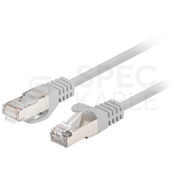 Patchcord FTP kat.6 kabel sieciowy LAN 2x RJ45 linka szary 20m LANBERG
