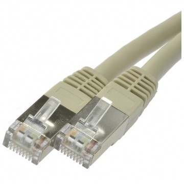 Patchcord S/FTP kat.6 PiMF kabel sieciowy LAN 2x RJ45 linka szary 0,5m VALUE