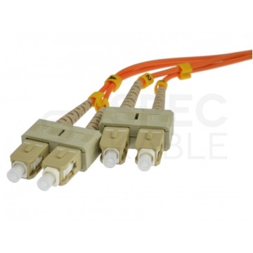 Patchcord światłowodowy FO MM SC-SC duplex 50/125 OM2 1m NEKU