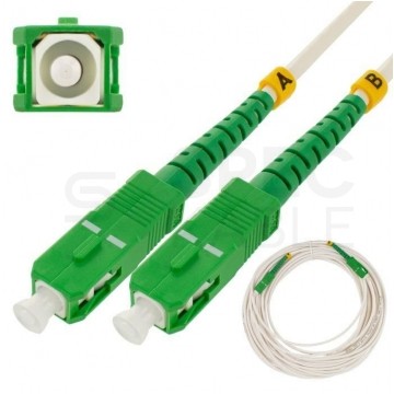 Patchcord światłowodowy FO SM SC/APC-SC/APC simplex 9/125 G.657A1 2m NEKU