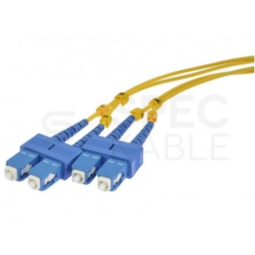 Patchcord światłowodowy FO SM SC-SC duplex 9/125 1m NEKU