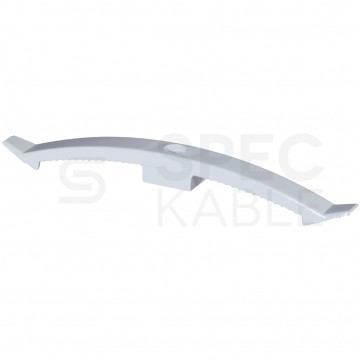 Podwójna obejma zaciskowa FT10 do 10 kabli 50szt fi:6mm bezhalogenowy szary F-TRONIC