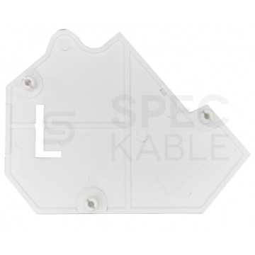 Pokrywa zamykająca adapter MKA-D-2 na szynę DIN TH35 Alantec