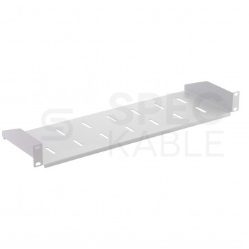 Półka stała do szafy RACK 19" 1U 200mm szara