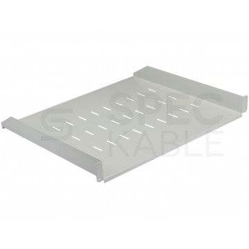 Półka stała do szafy RACK 19" 1U 400mm szara