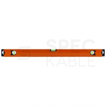 Poziomica aluminiowa 80cm (3 libelle) magnetyczna pomarańczowa Kraft&Dele