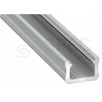 Profil alu. LED slim X natynk srebrny anoda 1m