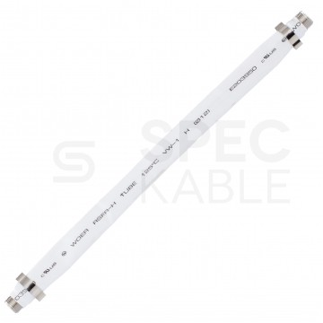 Przejście okienne Łącznik antenowy F (gniazdo / gniazdo) płaski 21cm