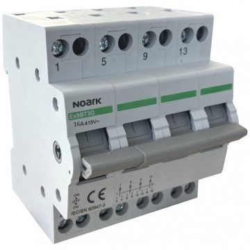 Przełącznik modułowy instalacyjny wyboru zasilania sieci 1-0-2 4P 16A 4CO NOARK