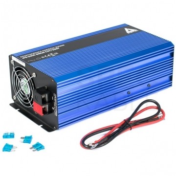 Przetwornica napięcia 12V / 230V czysty SINUS 1000/2000W AZO Digital IPS-2000S