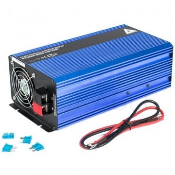 Przetwornica napięcia 24V / 230V czysty SINUS 1000/2000W AZO Digital IPS-2000S