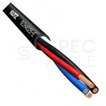Przewód głośnikowy 4x2,5 mm2 Eca LHC FRNC LSOH miedź Cu profesjonalny KLOTZ SCH4025-E