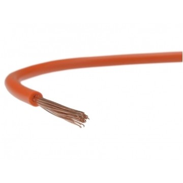 Przewód instalacyjny H05V-K / LgY 0,5 500V pomarańczowy linka giętka Elektrokabel
