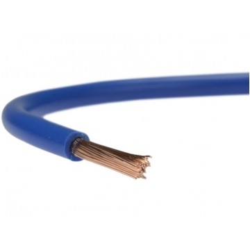 Przewód instalacyjny H05V-K / LgY 0,75 500V niebieski linka giętka Elektrokabel