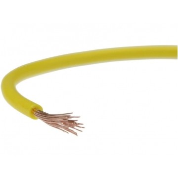 Przewód instalacyjny H05V-K / LgY 0,75 500V żółty linka giętka Elektrokabel