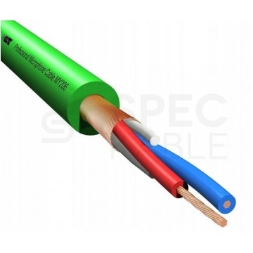 Przewód mikrofonowy MY206GN 2x0,22 zielony Klotz