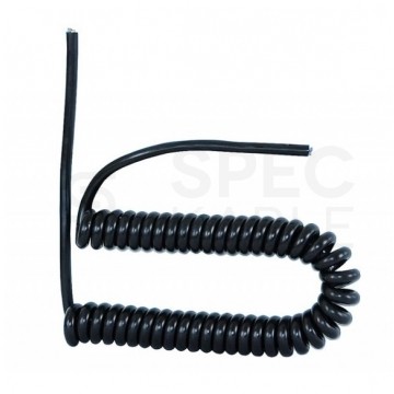 Przewód OMY spiralny 3x1mm2 kabel 05VVH8-F czarny 1,45m / 10m