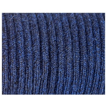 Przewód prądowy H03VV-F / OMY 300V 2x0,75 kabel w oplocie granatowy moher linka