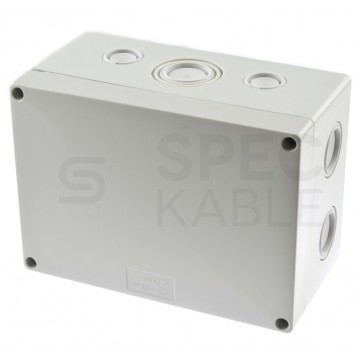 Puszka instalacyjna KSK 175 natynkowa 176x126x90mm bezhalogenowa hermetyczna IP66 szara