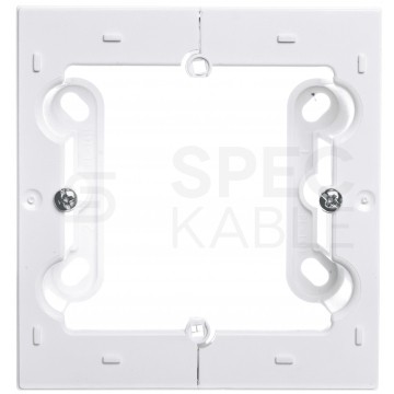 Puszka natynkowa SIMON 54 pojedyncza biała 87x82x40mm Kontakt Simon DSC/11