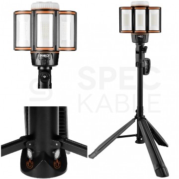 Reflektor pojedynczy 50W SMD LED 5000lm na statywie 2.0m NEO