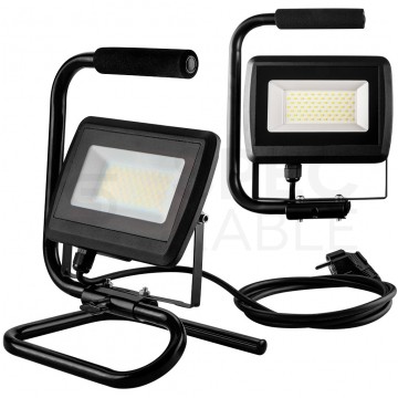 Reflektor przenośny z uchwytem 50W SMD LED 4500lm NEO
