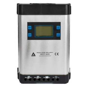 Regulator solarny Kontroler ładowania MPPT 60A 24V LCD AZO