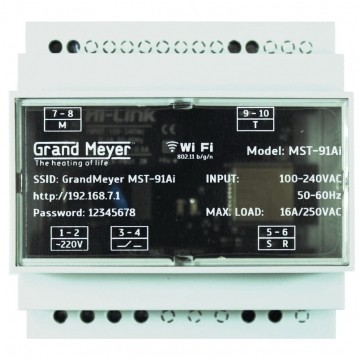 Regulator temperatury jednostrefowy przeciwoblodzeniowy MST-91Ai z Wi-Fi do stacji meteorologicznej GRAND MEYER