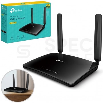 Router WiFi bezprzewodowy (300Mb/s 2,4GHz) 4G LTE TP-Link TL-MR6400