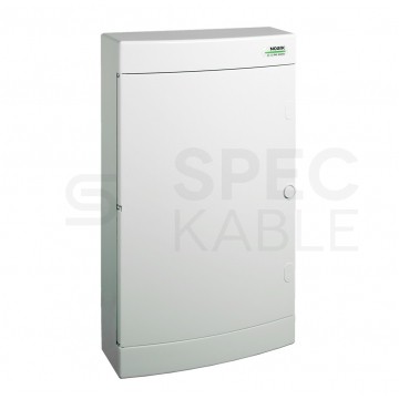 Rozdzielnica natynkowa PNS-MM 2x18 modułów IP40 (400V AC) 396x361x112mm plastikowa drzwi pełne (bez szyny DIN) NOARK