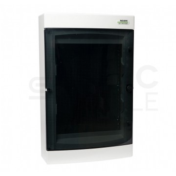 Rozdzielnica natynkowa PNS-MM 3x18 modułów IP40 (400V AC) 396x526x112mm plastikowa drzwi transparentne (bez szyny DIN) NOARK