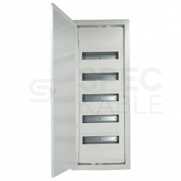 Rozdzielnica podtynkowa VOLTA 5x12 modułów IP30 880x348x94,5mm drzwi pełne HAGER