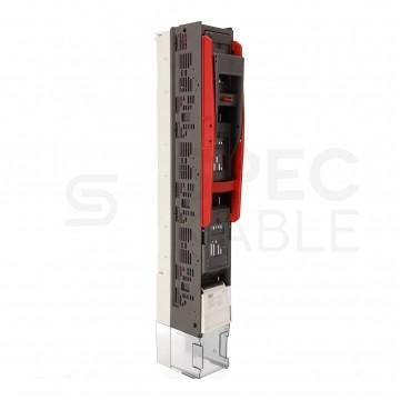 Rozłącznik bezpiecznikowy listwowy 185mm 400A NH2 V klema 3 polowy HEDO WTS400T